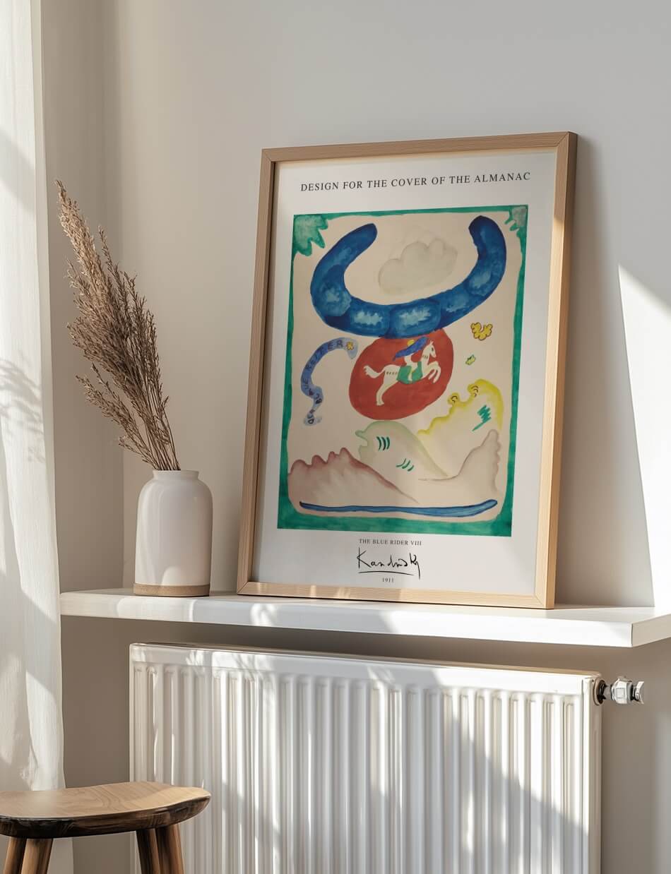 The Blue Rider VIII - Wassily Kandinsky