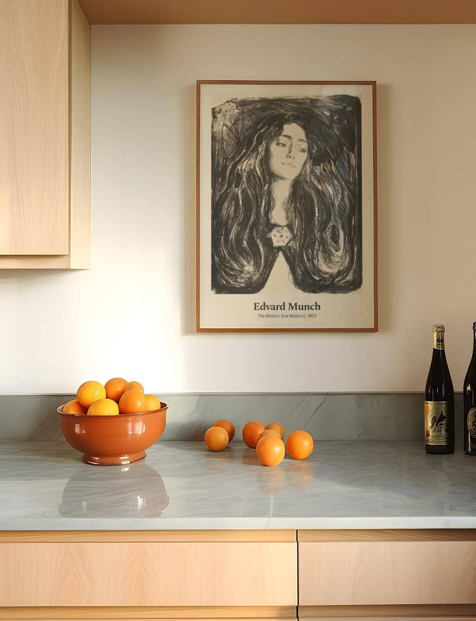 The Brooch. Eva Mudocci - Edvard Munch