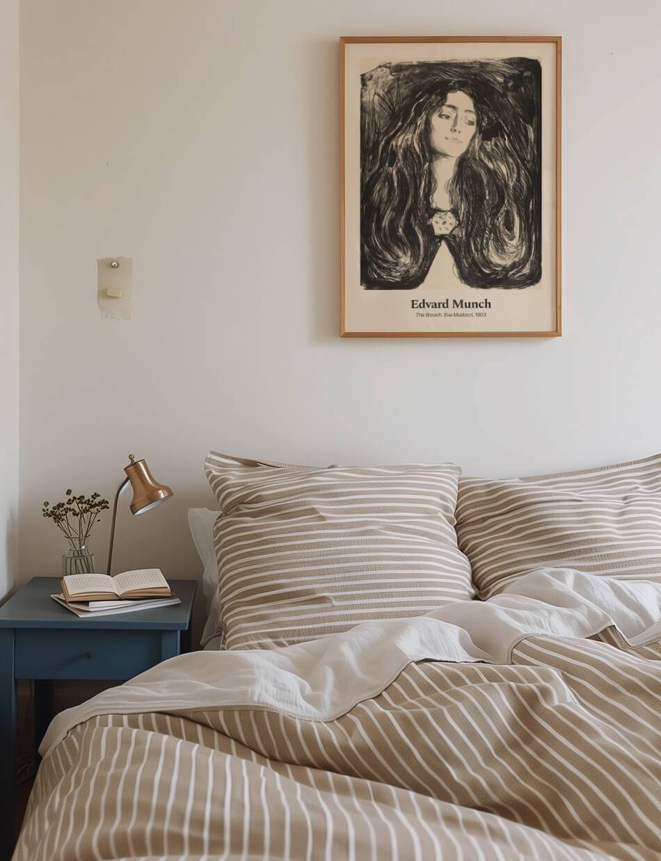 The Brooch. Eva Mudocci - Edvard Munch