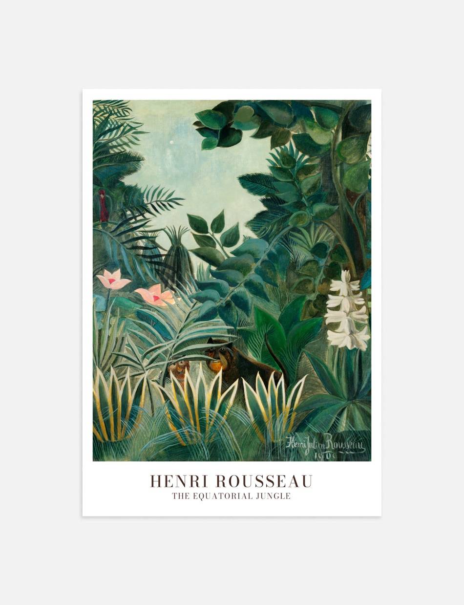The Equatorial Jungle - Henri Rousseau