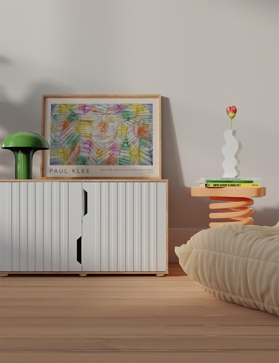 Theater-Mountain-Construction - Paul Klee