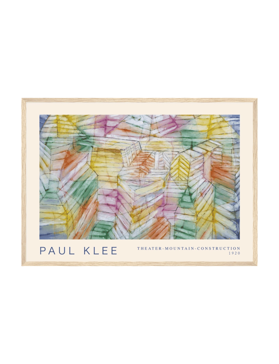 Theater-Mountain-Construction - Paul Klee