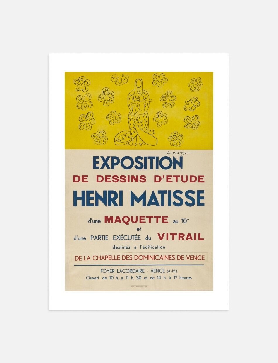 Vence Chapel Poster - Henri Matisse