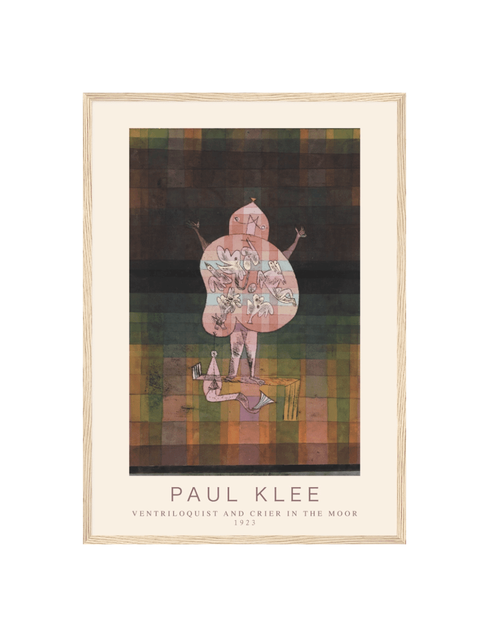Ventriloquist and Crier in the Moor - Paul Klee