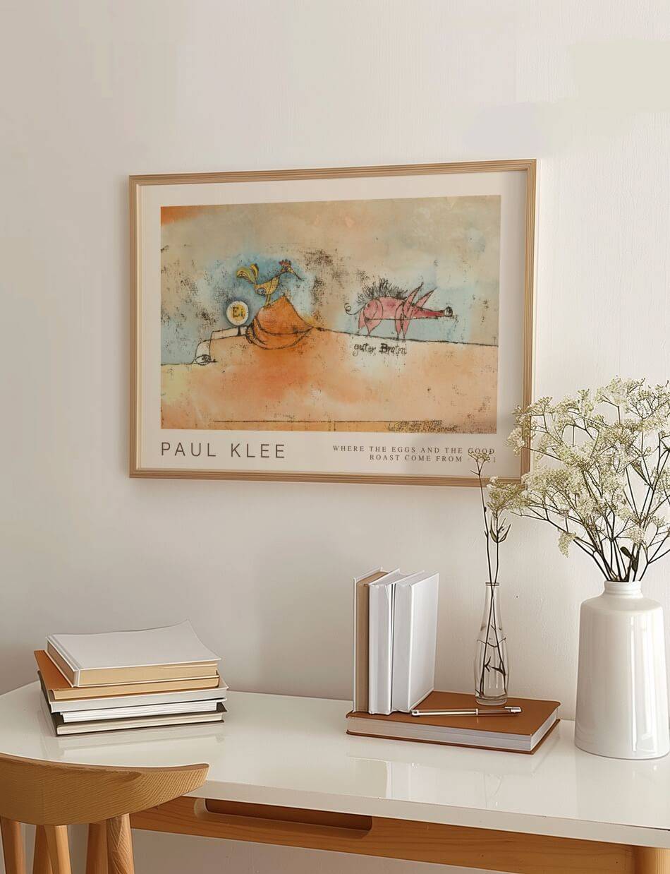 Where the Eggs and the Good Roast - Paul Klee
