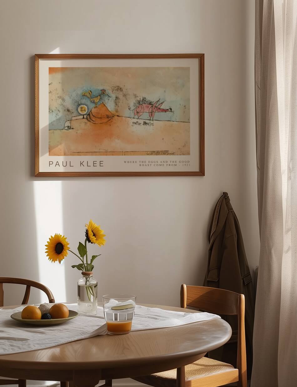 Where the Eggs and the Good Roast - Paul Klee