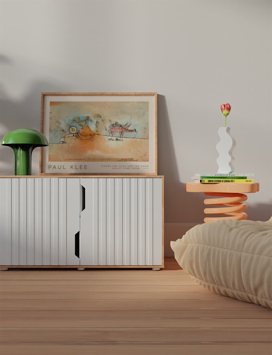 Where the Eggs and the Good Roast - Paul Klee