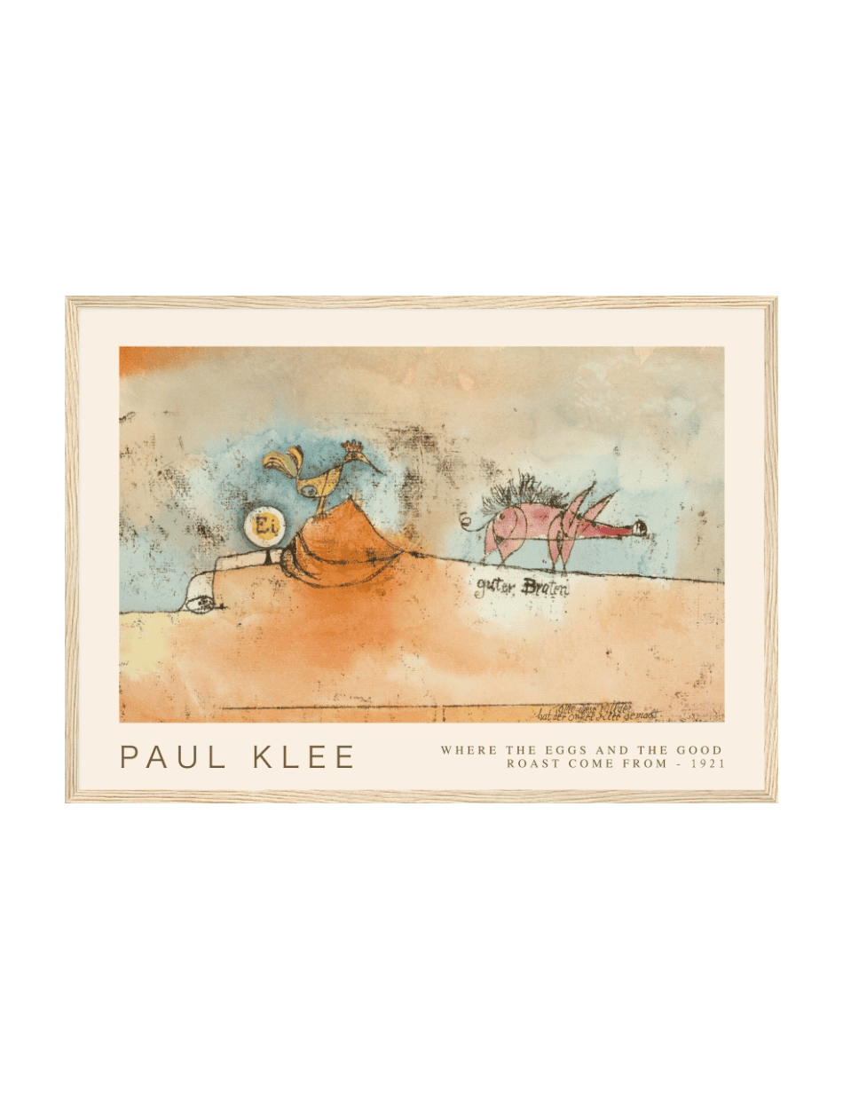 Where the Eggs and the Good Roast - Paul Klee