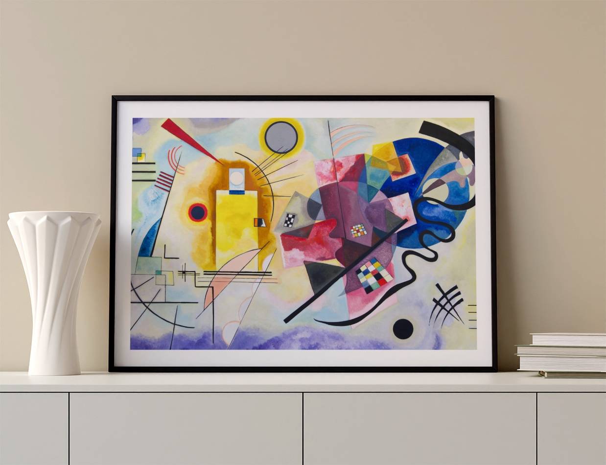 Yellow-Red-Blue - Wassily Kandinsky