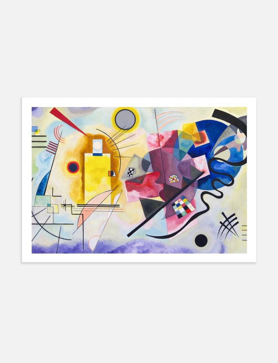 Yellow-Red-Blue - Wassily Kandinsky