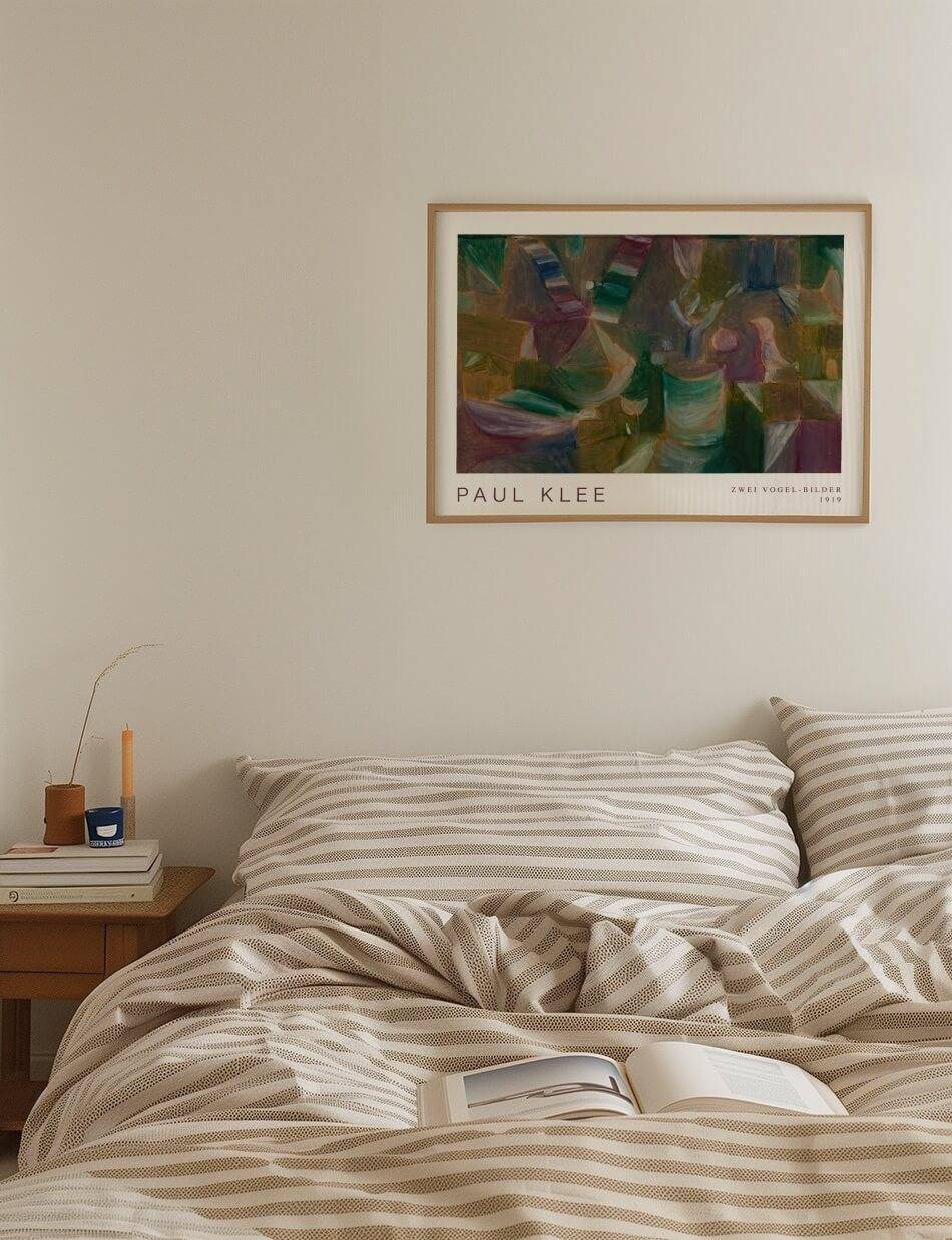 Zwei Vogel-bilder - Paul Klee