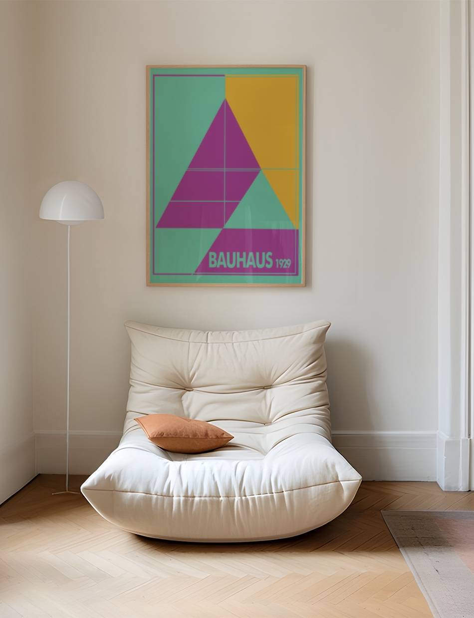 Prismatica Green - Bauhaus