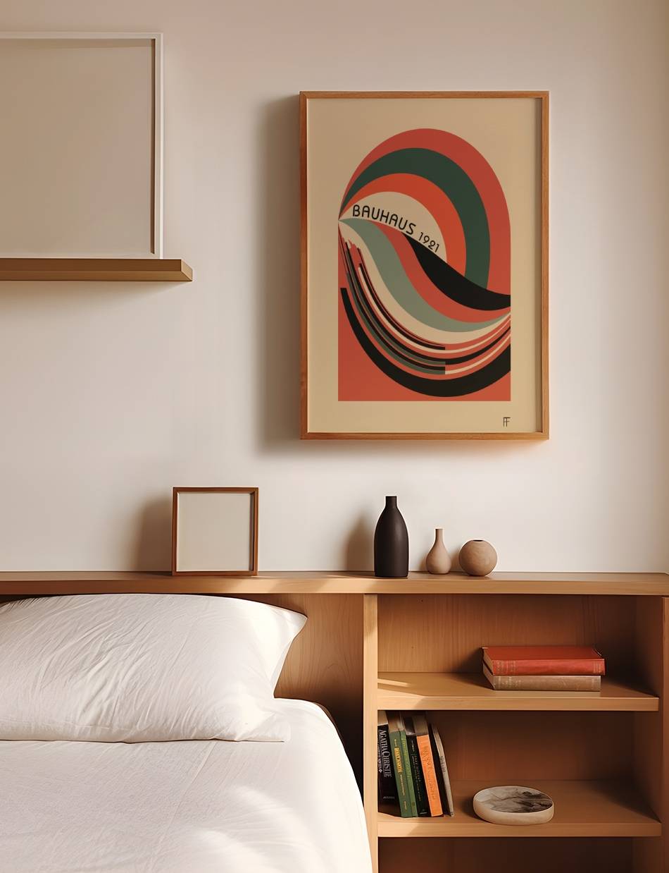 Sunrise Symmetry 01 - Bauhaus