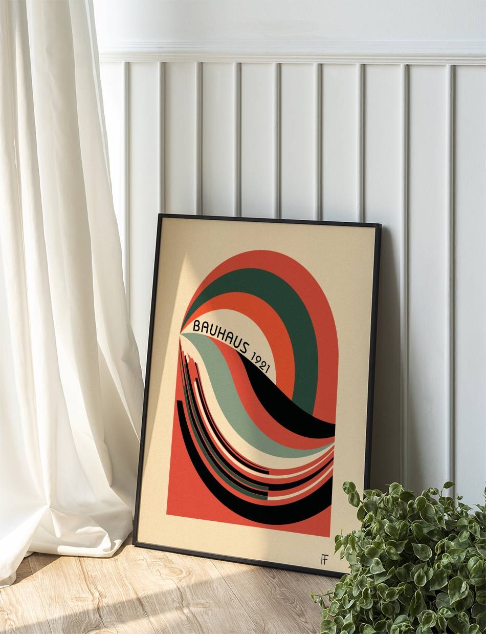 Sunrise Symmetry 01 - Bauhaus