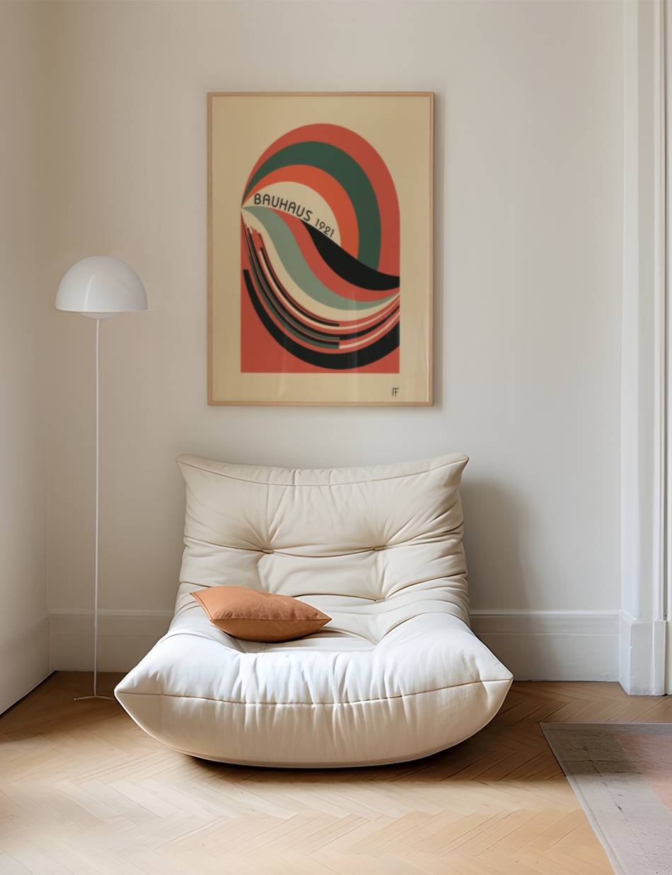 Sunrise Symmetry 01 - Bauhaus