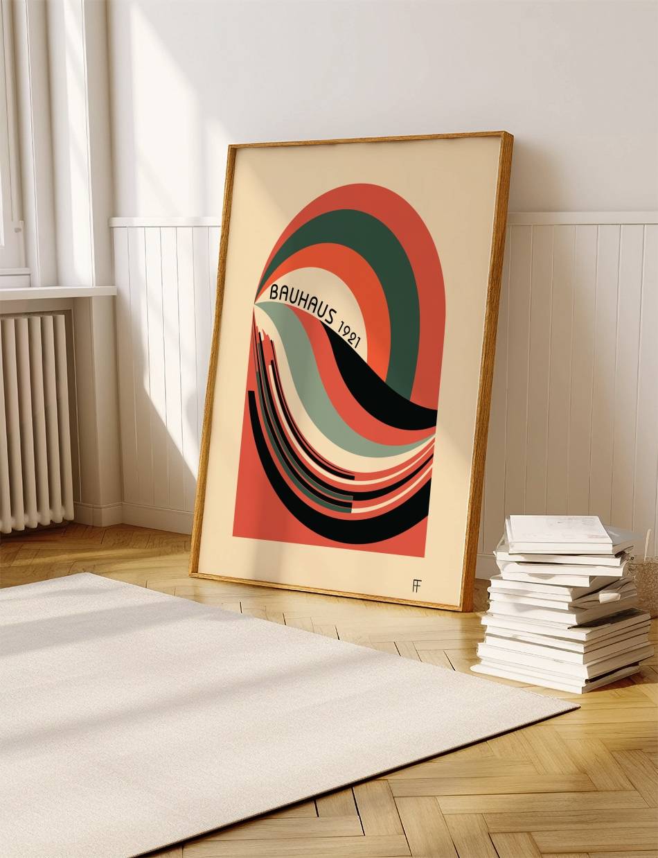 Sunrise Symmetry 01 - Bauhaus