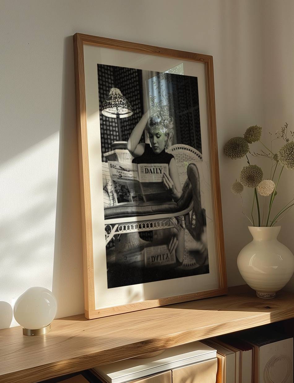 Marilyn Monroe Reading