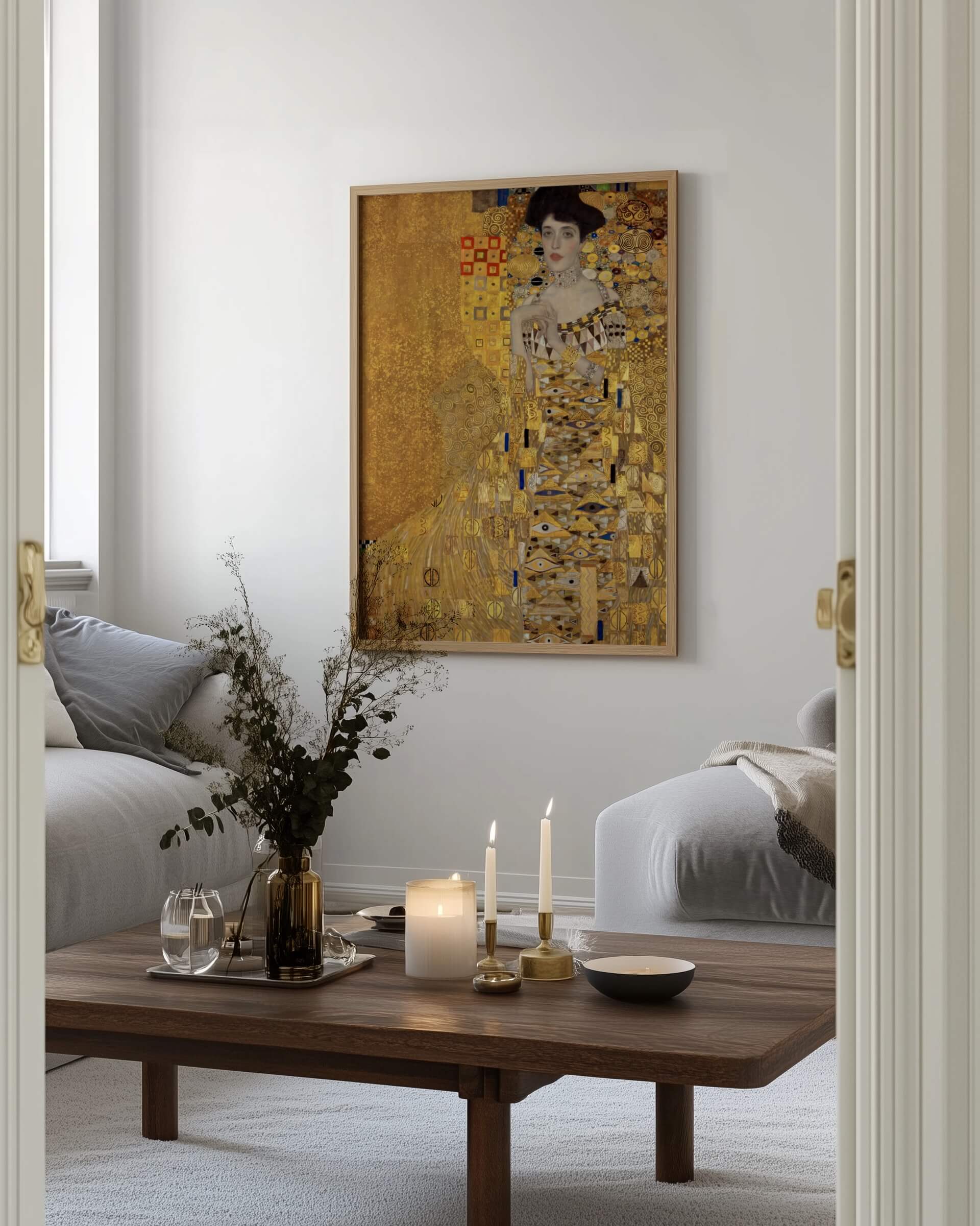 Portrait of Adele Bloch-Bauer I - Gustav Klimt