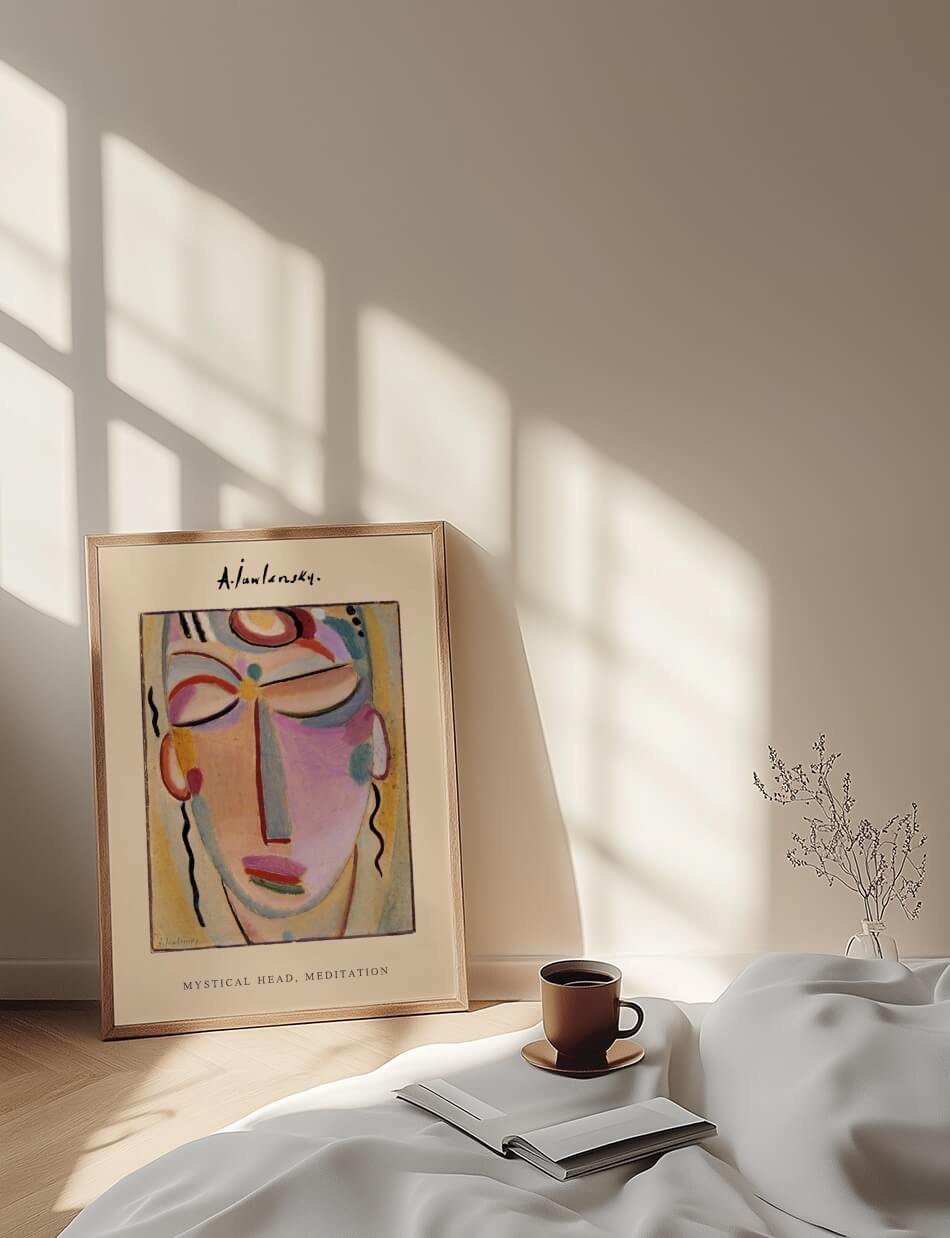Mystical head, Meditation - Alexej von Jawlensky