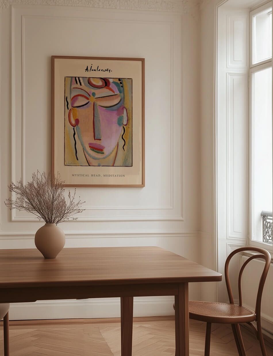 Mystical head, Meditation - Alexej von Jawlensky