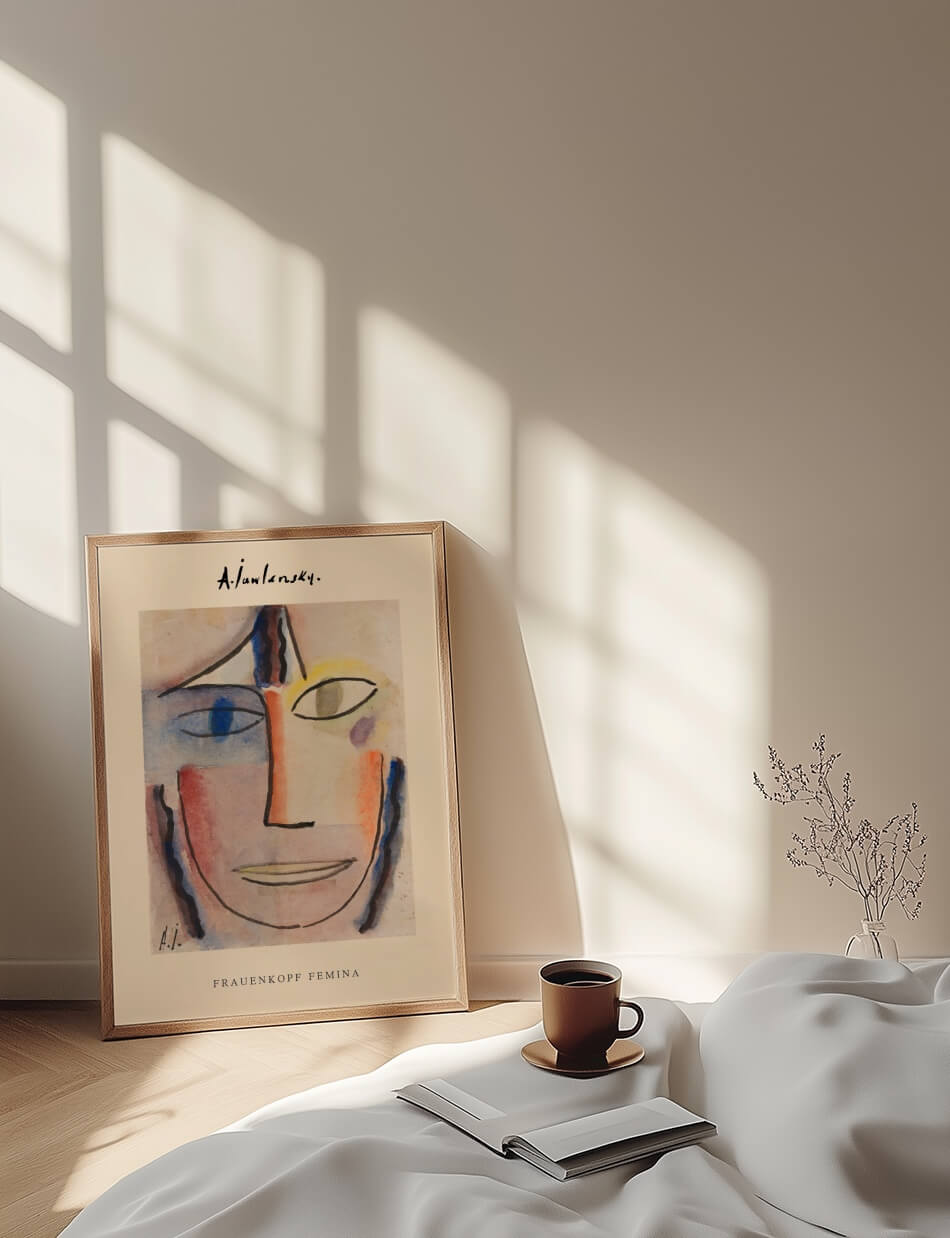 Frauenkopf Femina - Alexej von Jawlensky