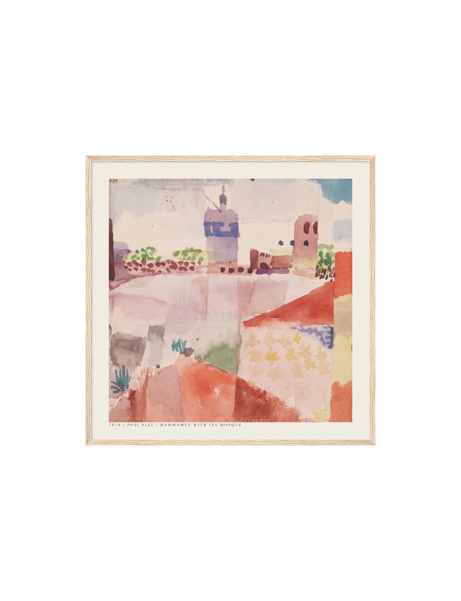 Hammamet with Its Mosque - Paul Klee