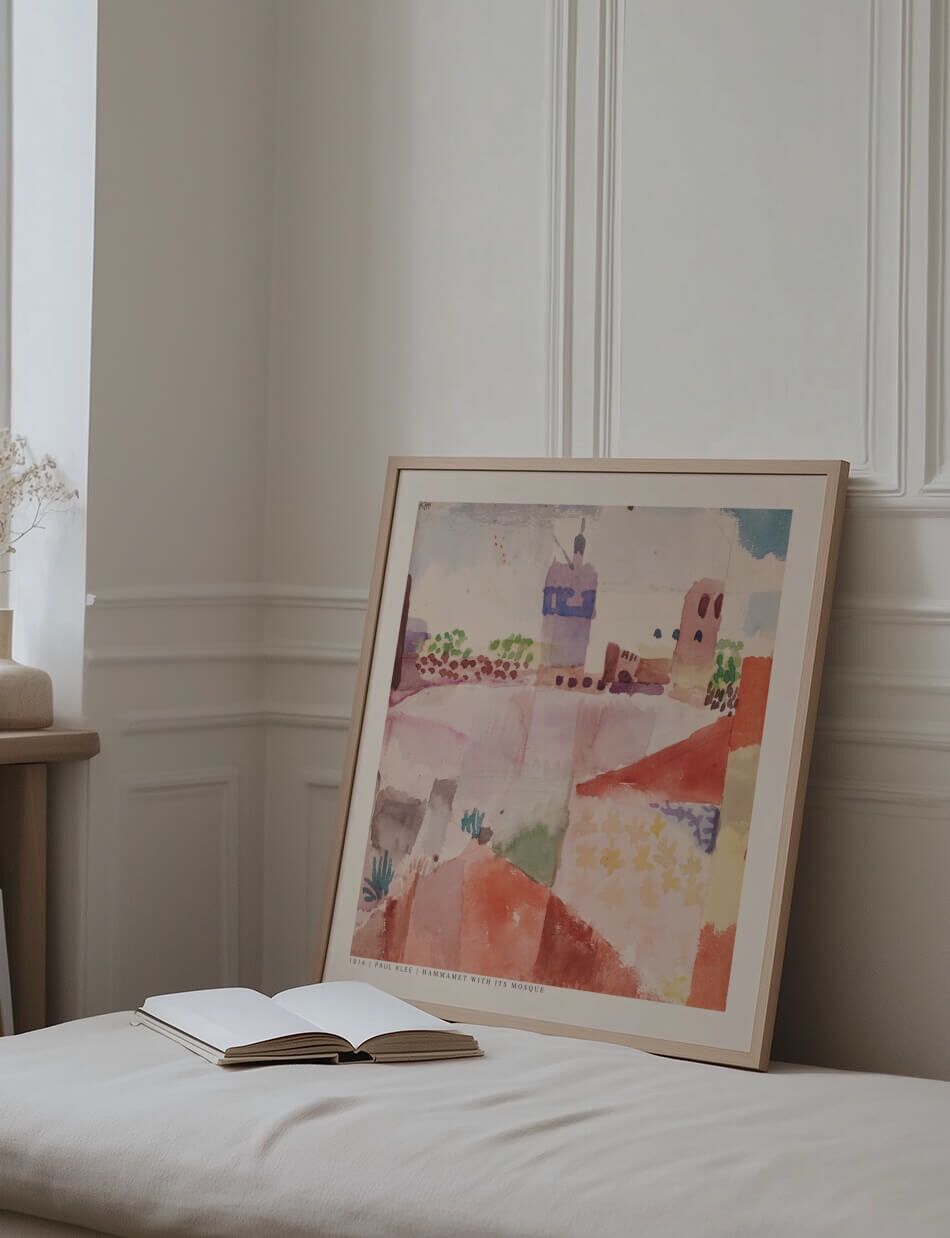 Hammamet with Its Mosque - Paul Klee