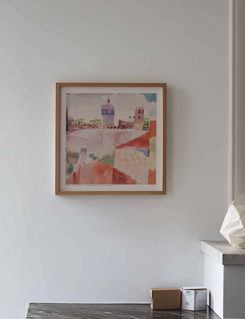 Hammamet with Its Mosque - Paul Klee